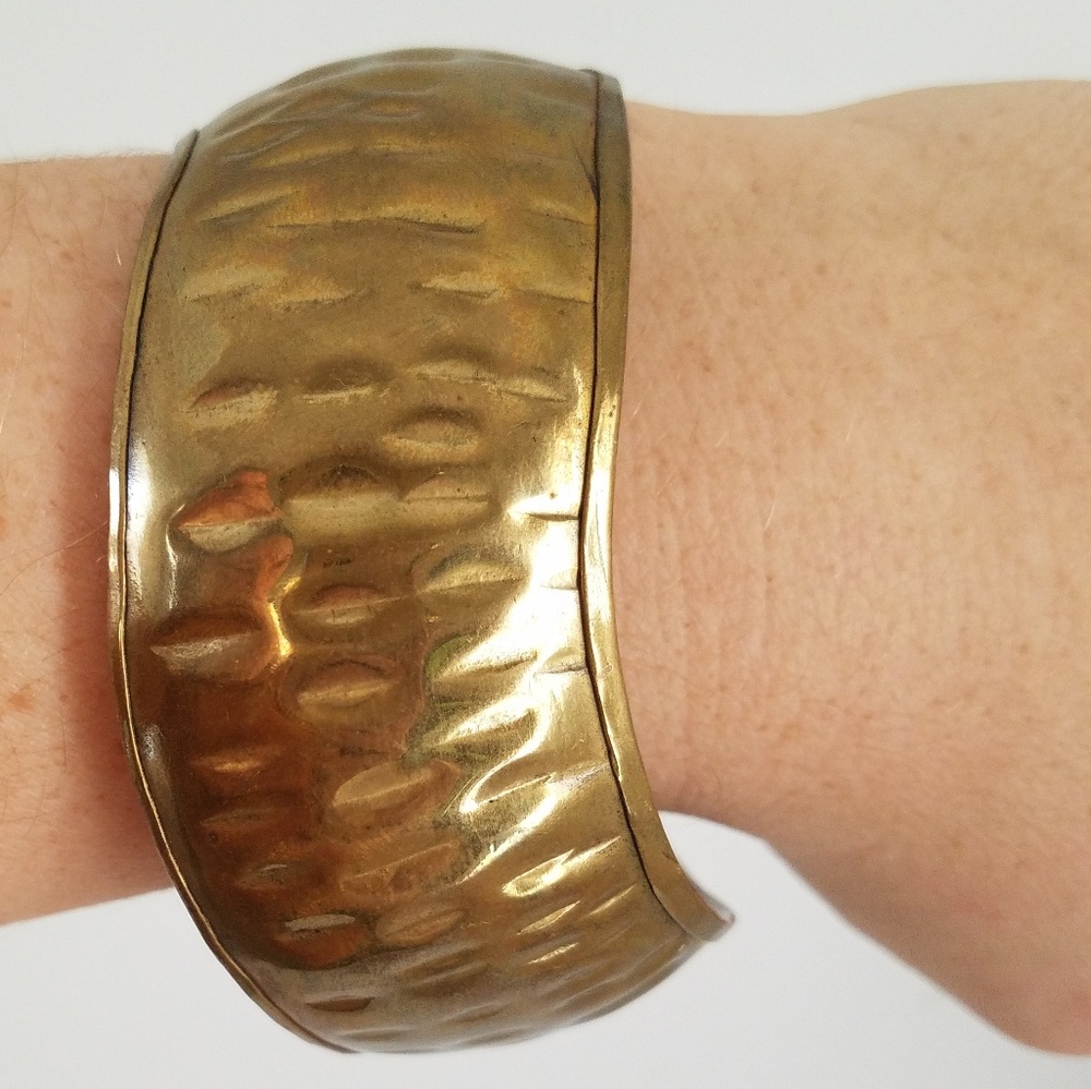 Vintage gold cuff
